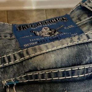 True Religion jean shorts